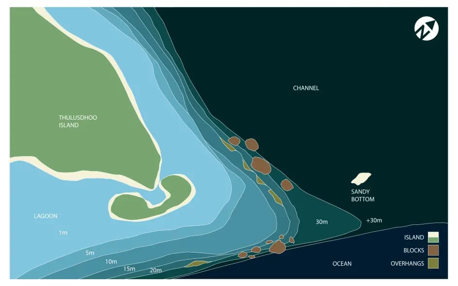 Bathymetric map of Colosseum
